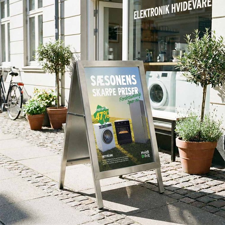 Hvidt og Frit sommerkampagne